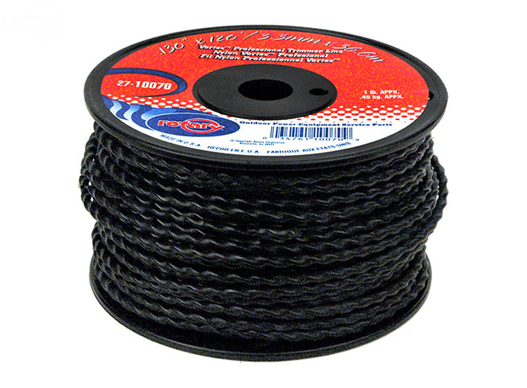 Rotary # 10070 TRIMMER LINE VORTEX .130X120' SMALL SPOOL