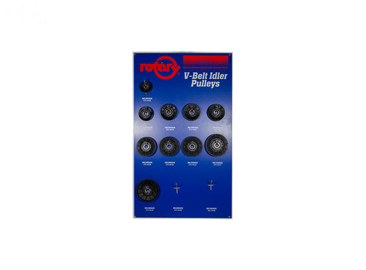ROTARY # 10126 COMPOSITE V-BELT IDLER PULLEY ASSORTMENT