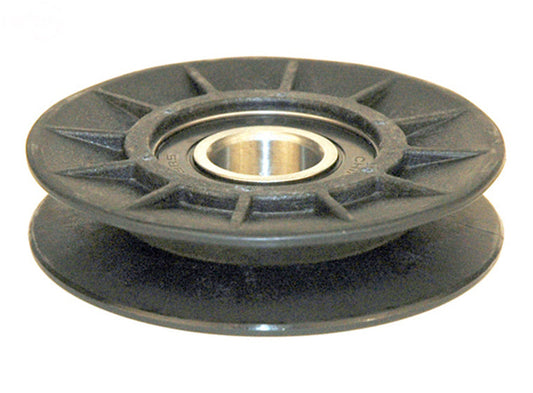 Rotary # 10128 PULLEY IDLER V 3/8"X 2" VIP2000-2.112 COMPOSITE