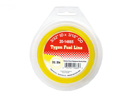 Rotary # 14665 3' PACKAGE FUEL LINE 3/32" ID X 3/16" OD