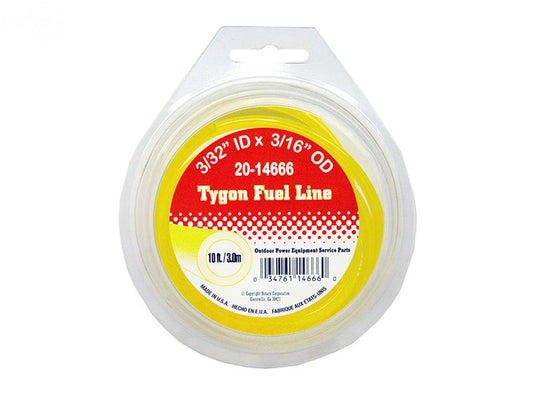 Rotary # 14666 10' PACKAGE FUEL LINE 3/32" ID X 3/16" OD