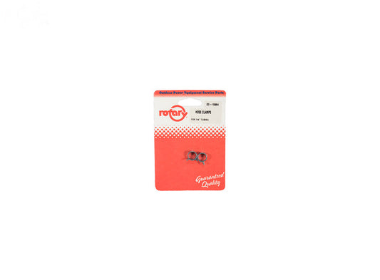 Rotary # 15904 HOSE CLAMPS 1/4"LINE (CARDED) Pack of 5