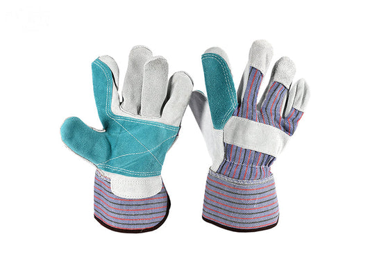 Rotary # 17147 SPLIT COWHIDE WORK GLOVES LG