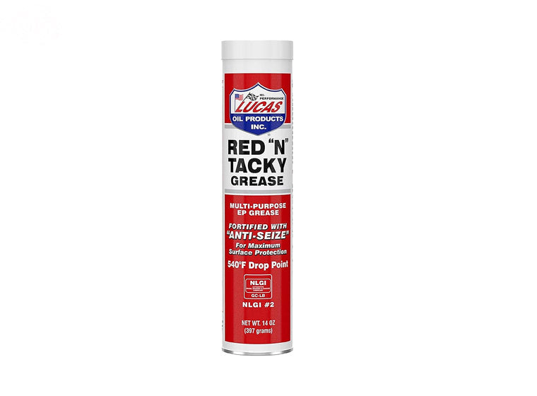 ROTARY # 17203 LUCAS RED "N" TACKY GREASE 14 OZ.
