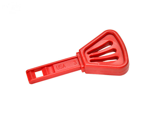 Rotary # 17337 SNOW THROWER KEY FOR TORO