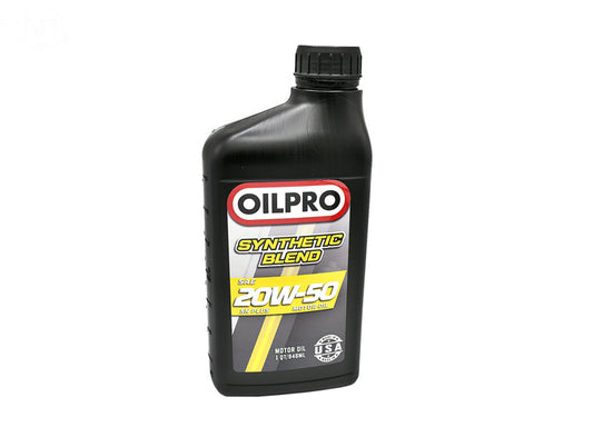 Rotary # 17401 OIL PRO SYNBLEND 20W-50 MOTOR OIL QUART (MIN 6) Pack of 6