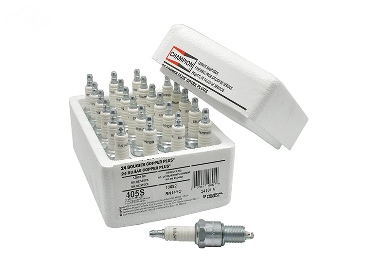 ROTARY # 17800 SPARK PLUG CHAMPION RN14YC SHOP PACK