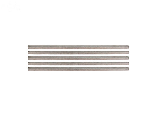Rotary # 5602 KEY STOCK RED 12" X 5/16"  Pack of  5