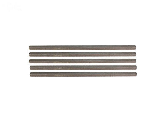 Rotary # 5603 KEY STOCK YELLOW 12" X 3/8"  Pack of  5