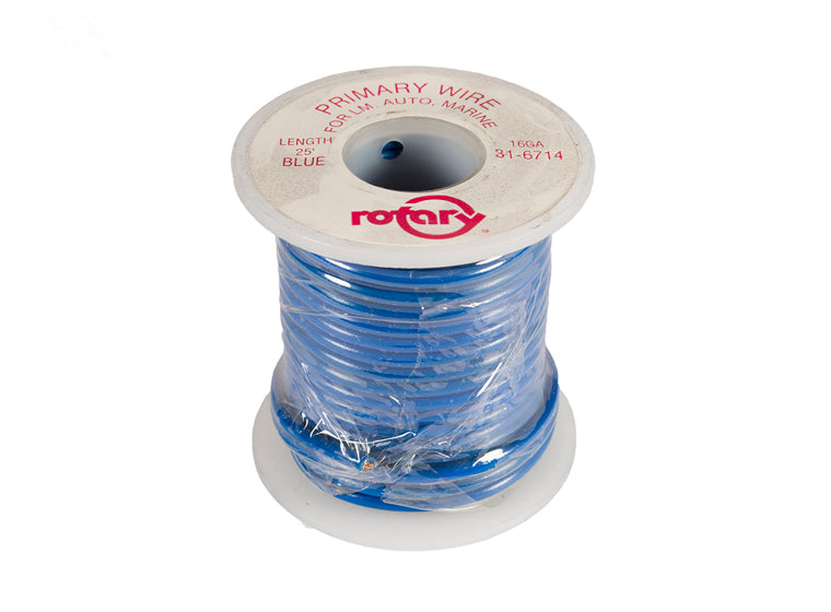 ROTARY # 6714 PRIMARY WIRE BLUE 16 AWG 25'