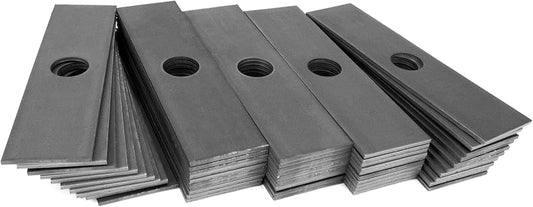 Rotary 6477 Edger Blades (7-11/16" x 1") - Unsharpened, Non-Heat Treated | Case of 50