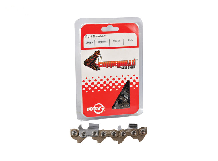 ROTARY # 7424081 .050 3/8" STD 81 LKS CHISEL WITHOUT BUMPER LINK