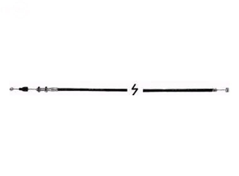 ROTARY # 8832 THROTTLE CONTROL CABLE 52" HONDA