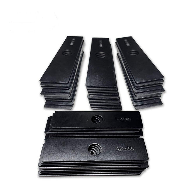 ROTARY # 17552 EDGER BLADE 7-11/16" X 1" PAINTED BLACK Pack of 50