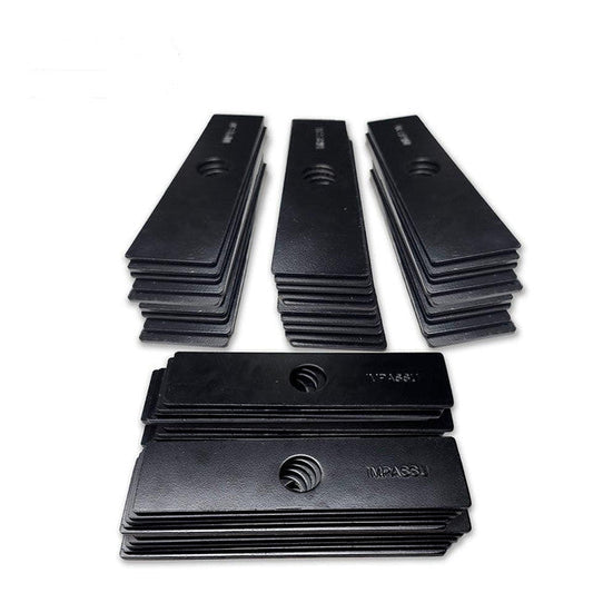 ROTARY # 17552 EDGER BLADE 7-11/16" X 1" PAINTED BLACK Pack of 50